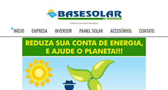 Desktop Screenshot of basesolar.com.br
