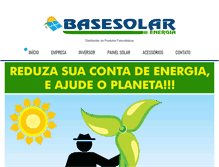 Tablet Screenshot of basesolar.com.br